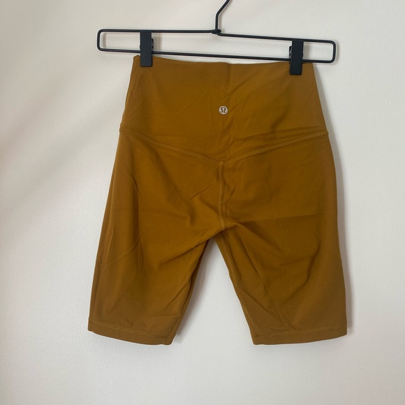 Lululemon Wunder Train High Rise Short in Gold Spice size 4 - Picture 4 of 6